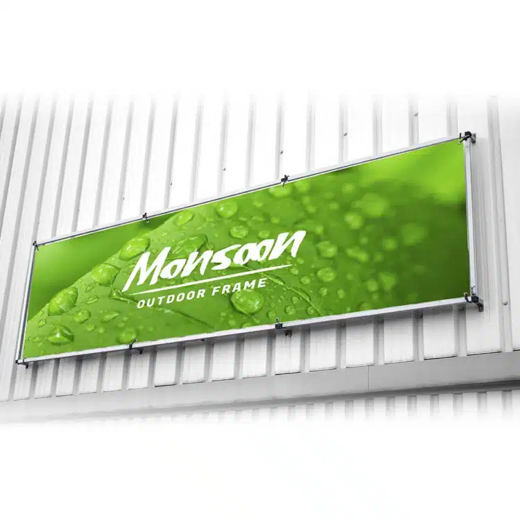 Outdoor pvc signage