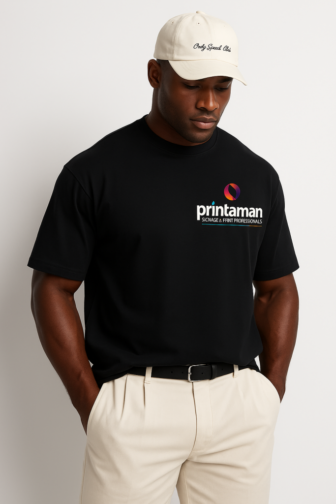 Custom oversized t-shirts in sandton - printaman - signage | t shirts printing | promotional products | banner printing Custom oversized t-shirts in sandton