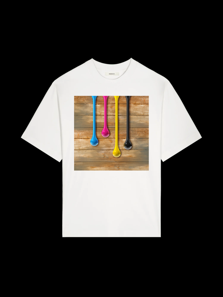 Oversized t-shirt qhite with print 11 - printaman. Signage, printing and t-shirt supplier Custom oversized t-shirts in sandton noksim